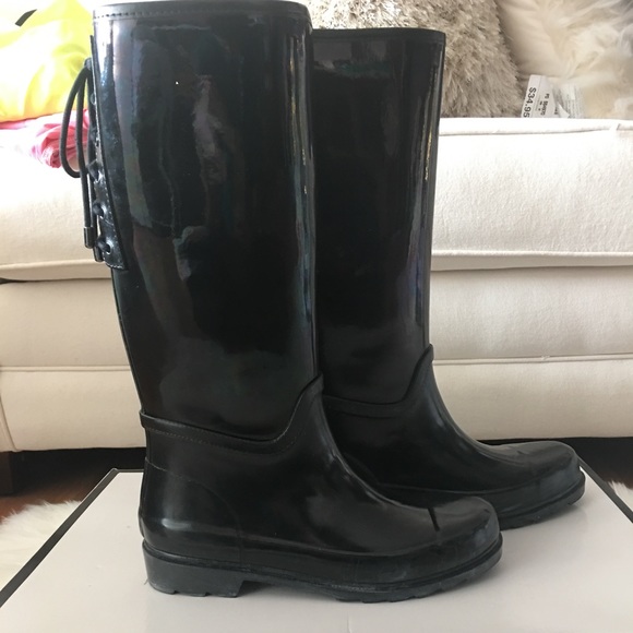 nine west rain booties